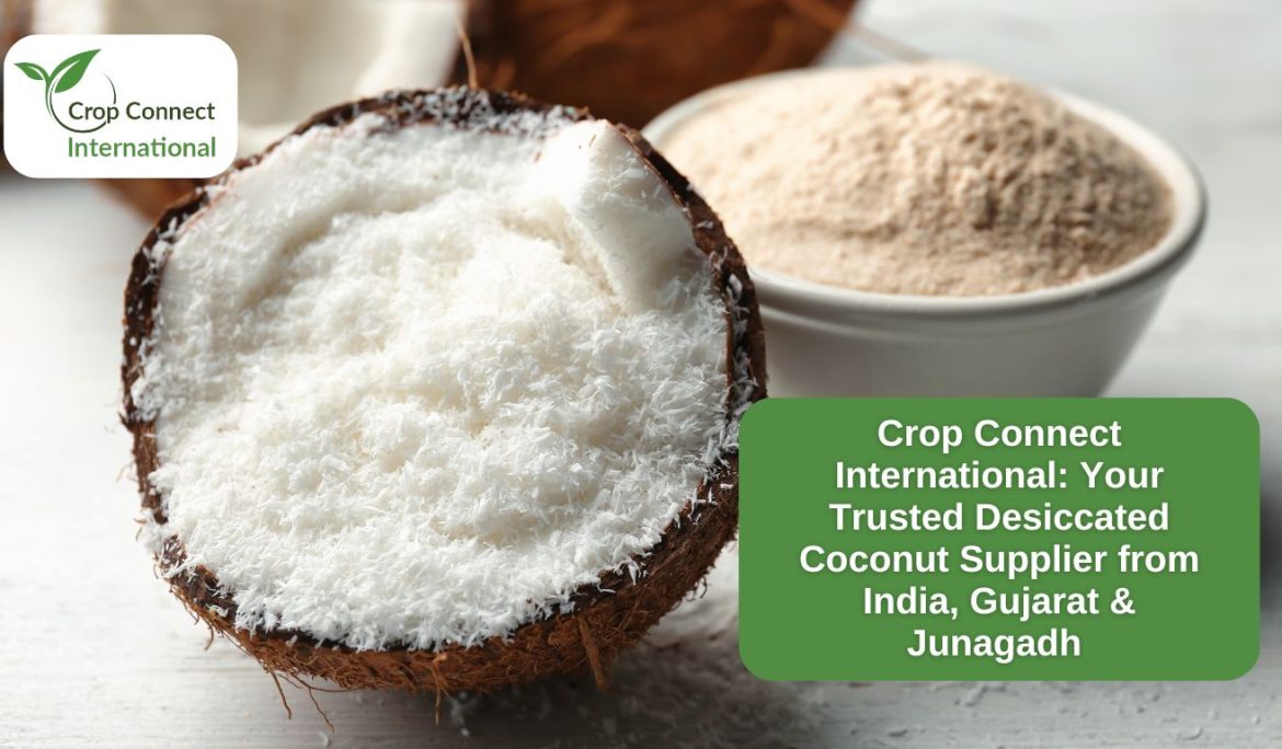 Crop Connect International- Your Trusted Desiccated Coconut Supplier from India Gujarat & Junagadh
